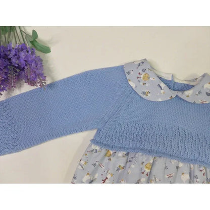 Pelele celeste y estampado de patitos - PARDALETS