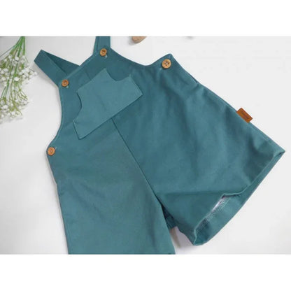 Peto color verde con bolsillo delantero - PARDALETS
