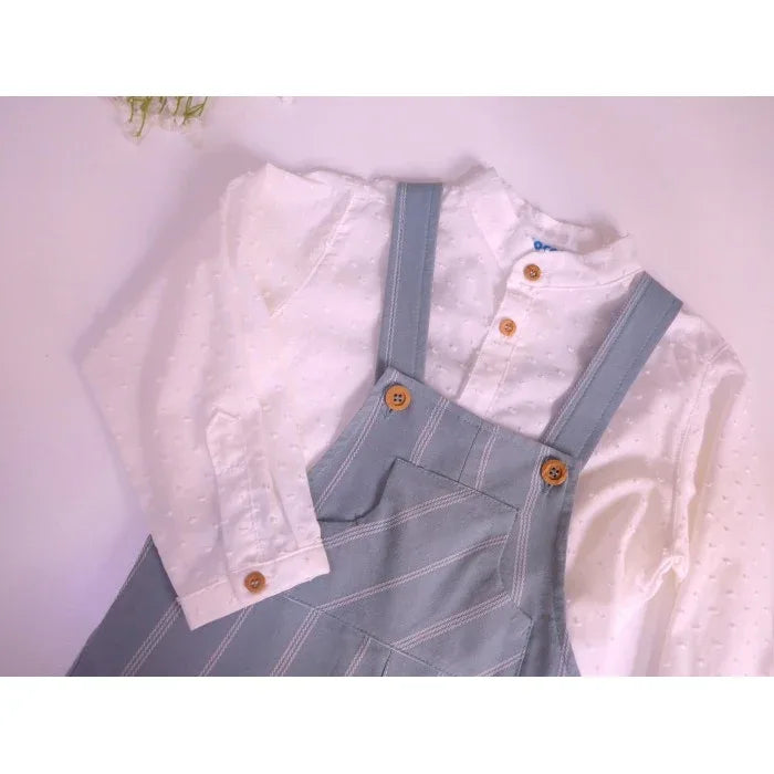 Peto verde con camisa - PARDALETS