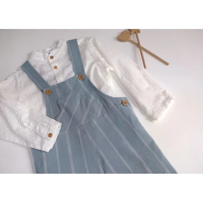 Peto verde con camisa - PARDALETS