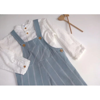 Peto verde con camisa - PARDALETS