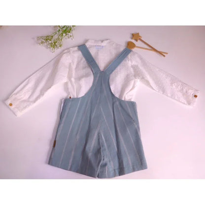 Peto verde con camisa - PARDALETS