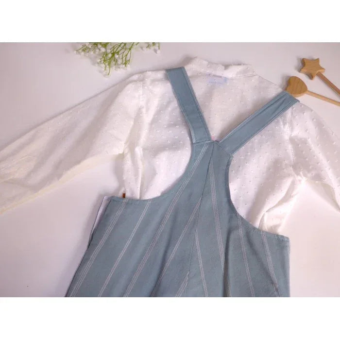 Peto verde con camisa - PARDALETS