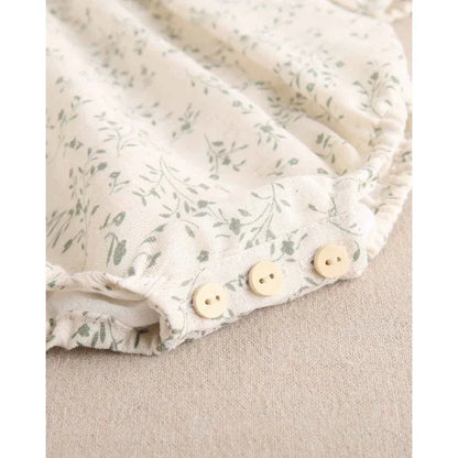 Ranita beig con flores verdes - PARDALETS
