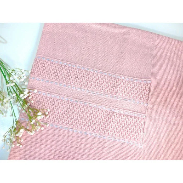 Toquilla lanita rosa maquillaje - PARDALETS