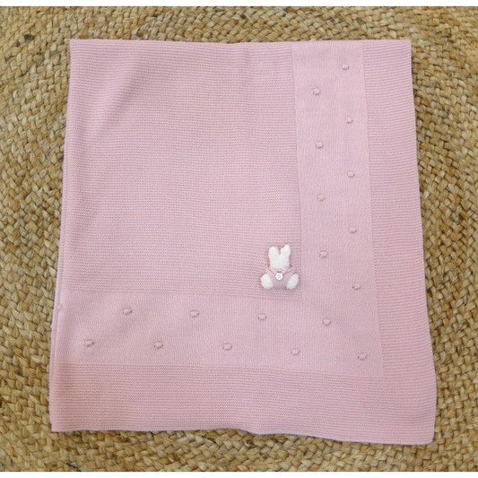 Toquilla rosa maquillaje con conejito - PARDALETS