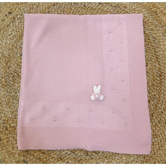 Toquilla rosa maquillaje con conejito - PARDALETS