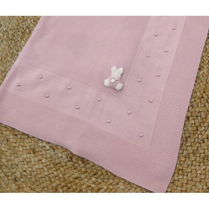 Toquilla rosa maquillaje con conejito - PARDALETS