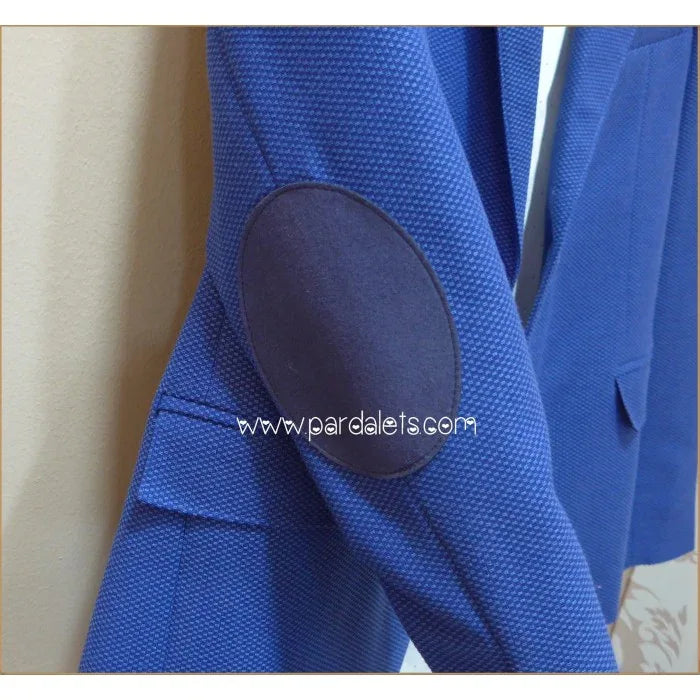Traje chaqueta azul con camisa y pajarita - PARDALETS