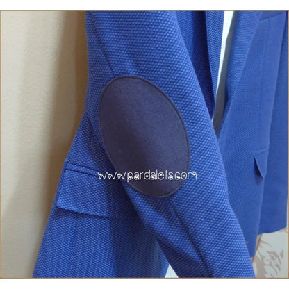Traje chaqueta azul con camisa y pajarita - PARDALETS