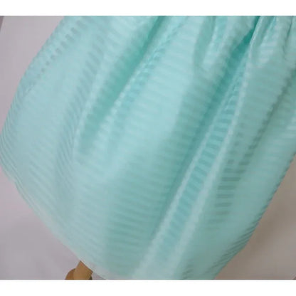 Vestido fantasia turquesa lazo y puntilla - PARDALETS