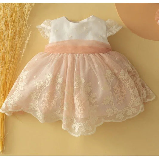 Vestido tul bordado con braguita - PARDALETS