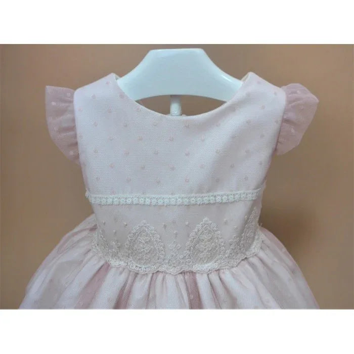 Vestido tul de plumeti rosa - PARDALETS