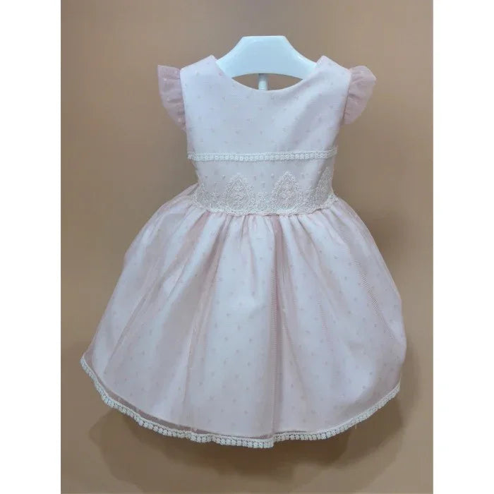 Vestido tul de plumeti rosa - PARDALETS
