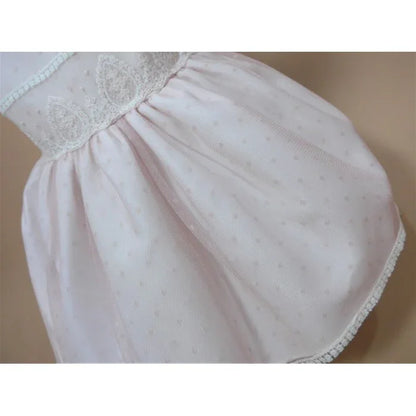 Vestido tul de plumeti rosa - PARDALETS