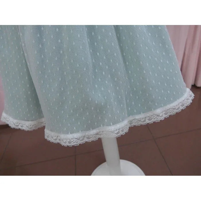 Vestido tul plumeti verde - PARDALETS